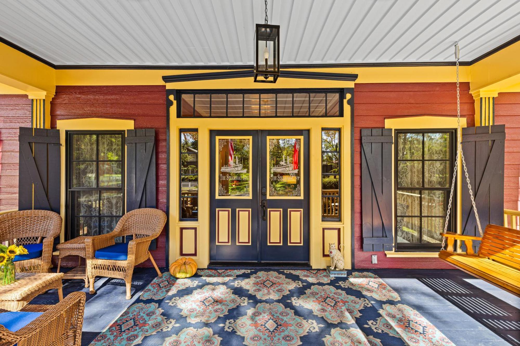 The Steamboat Inn Jefferson Bagian luar foto